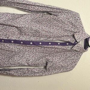 CR ranchwear women’s floral button down size XS in perfect condition